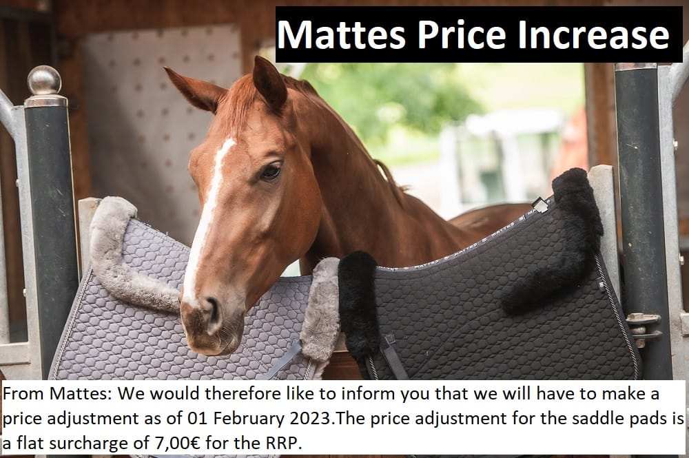 Mattes Price Increase